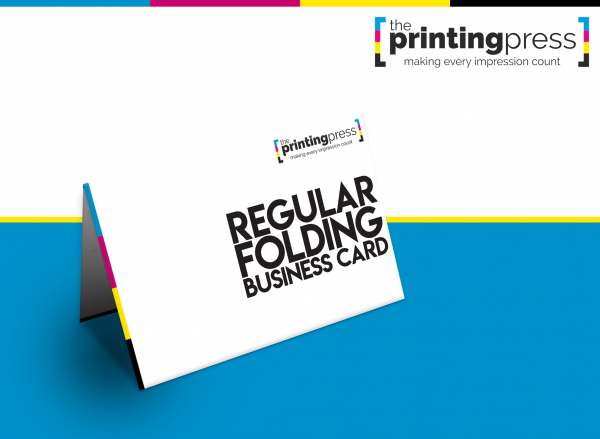 Regular Folding Business Cards